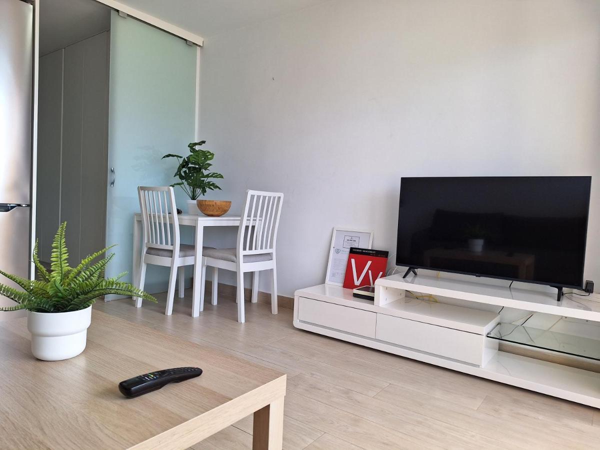 White And Quiet! Modern Apartment In San Agustin San Bartolomé Exterior foto